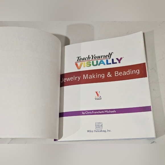 Teach Yourself Visually Jewelry Making And Beading Paperback Crafting DIY Book - Picture 4 of 9